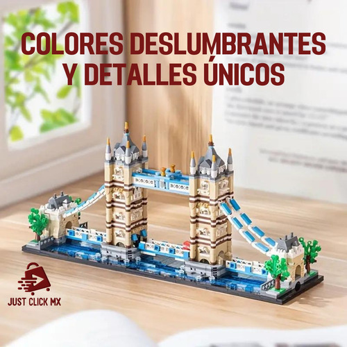 Juego De Bloques Puente De Londres 1455 Piezas Construcción