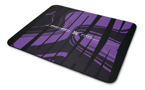 Mousepad Gamer Vorax Speed, 450x450x3mm, Borda Costurada Cor Roxo