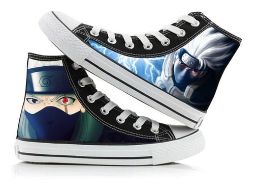 Naruto Kakashi. Uchiha Madara, Sapatos Estampados