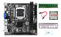 Comprar Placa Madre H61s (h61) Lga1155+cpu I3 2120+4g Ddr3 1600 Mhz 