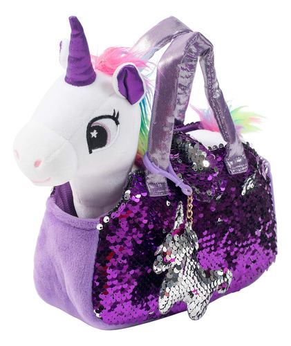 Peluche Little Jupiter Unicornio Rosa 12