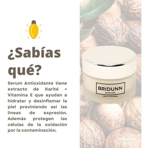 Bridunn Kit Skincare Serum Aclarante Y Antioxidante