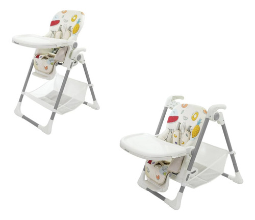 Silla Alta Para Bebe Snack Prinsel Periquera Plegable  6 Niveles De Altura