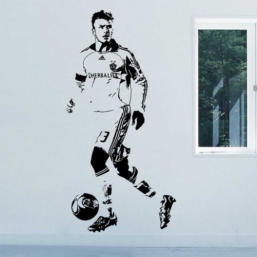 Vinilo Decorativo Autoadhesivo - David Beckham 59x119 Cm