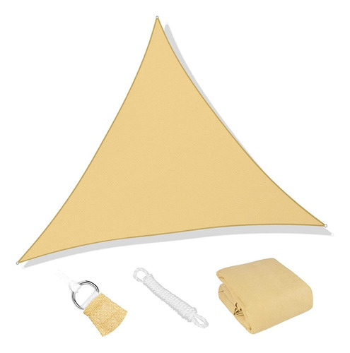 Carpa Toldo Vela Triangular Impermeable Sombreador 5x5x5