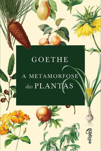 A Metamorfose Das Plantas, De Goethe, Johann Wolfgang Von. Editora Edipro, Capa Mole Em Português