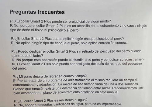 Imagen 3 de 3 de Collar Anti Ladridos Perros Sin Dolor Enseñanza