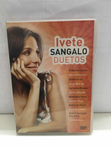 Ivete Sangalo Duetos Dvd Original Usado