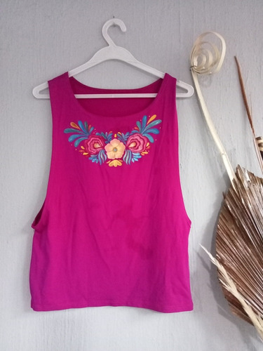 Blusa De Mujer Pintada A Mano