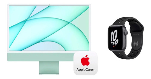 Nueva Apple iMac M1 + Applecare 3 Años Y Apple Watch Se Nike