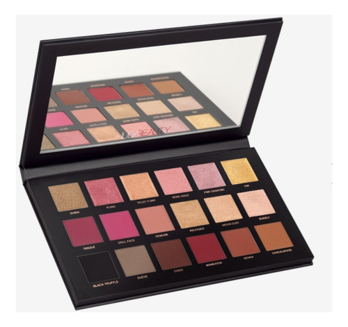 Sombra De Ojos Huda Rose Gold Palette Remastered Color Multicolor