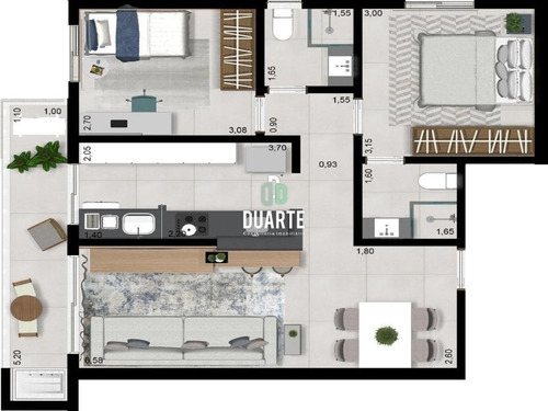 Imagem 1 de 15 de Apartamento - Ap04184 - 69860700