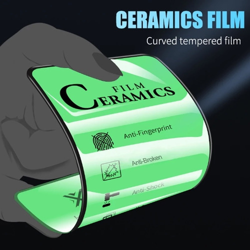 Imagen 2 de 4 de Lamina Para Samsung A03 Ceramica Full Protección 9d