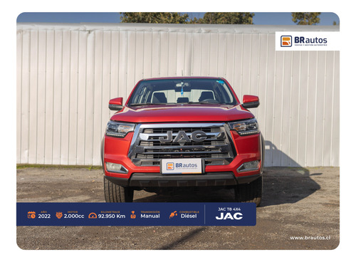 Jac T8 Dcab 4x4 2.0 Año 2022