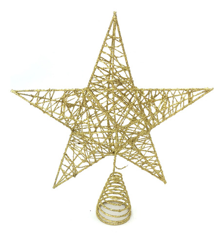 Adorno Navideño Estrella Con Base, 2 Colores