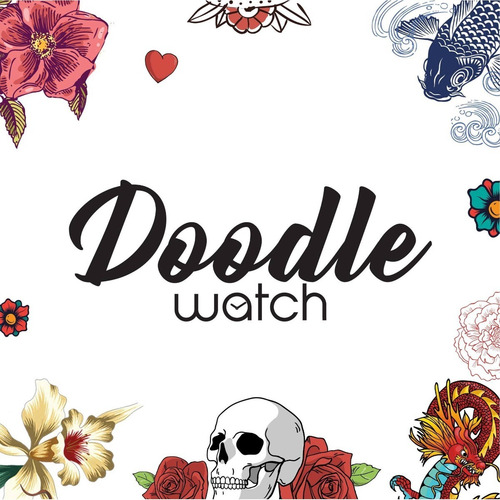 Imagen 5 de 5 de Reloj Mujer Doodle Watch Áncora Marina Analogico
