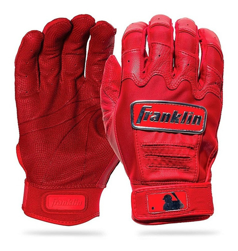 Guanteletas Beisbol Franklin Pro Chrome Rojo Adulto Talla Chica