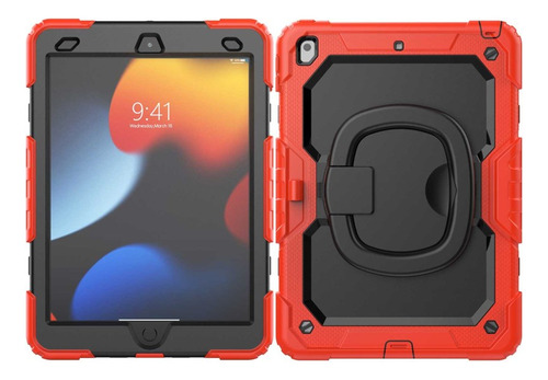 . Funda Tekku Handled Uso Rudo Para iPad 9 iPad 8 iPad 7 10.