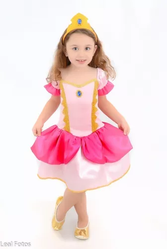 Vestido Infantil Princesa Cores - LeLa Kids