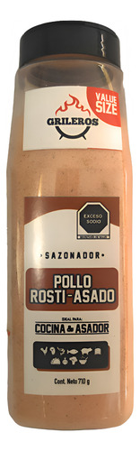 Sazonador Grileros Para Pollo Rosti - Asado 710 G