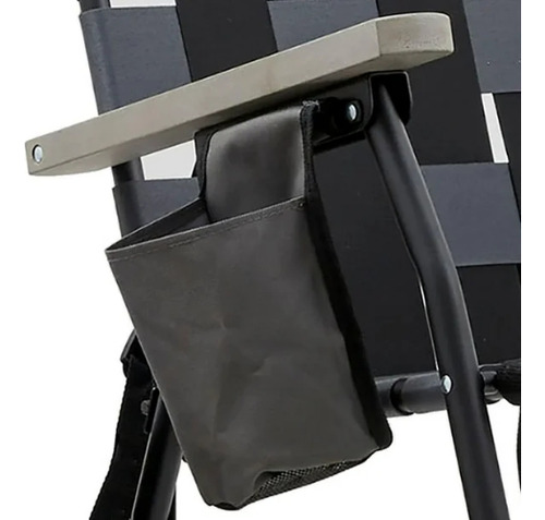 Silla De Campismo Body Glove Colorado Plegable Con Correas Negro