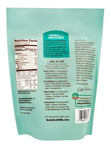 Proteína De Suero En Polvo Bob's Red Mill 12oz - Variante, R