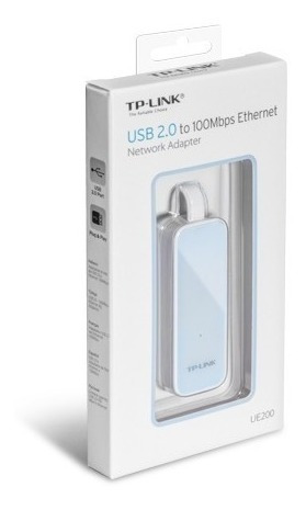 Imagen 2 de 7 de Adaptador Red Usb 2.0 Tp-link Ue200 Ethernet 10/100mbps Rj45