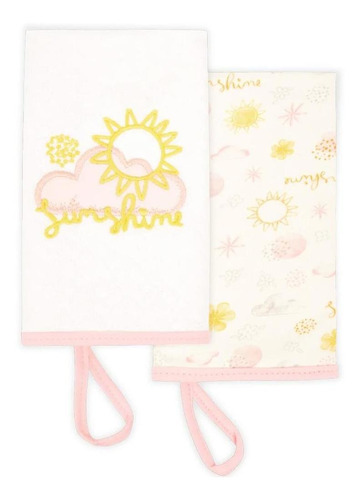 Kit Com 2 Babinhas Hug Sunshine 32x37cm E15601