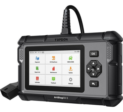 Escaner Scanner Automotriz Topdon Ad500s Obd2 Multimarcas