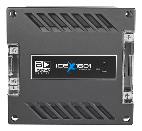 Banda Ice X 1601 1600 Wrms 1 Canal 1 Ohm Modulo Amplificador