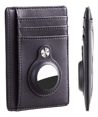 Hawanik Cartera De Bolsillo Frontal Minimalista Delgada Con