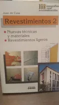 Comprar Revestimientos 2 - Técnicas Y Materiales- Revestimiento Ceac
