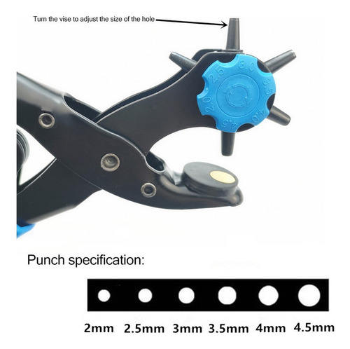 Kit De Herramientas De Botones De Remache Perforado De Cuero
