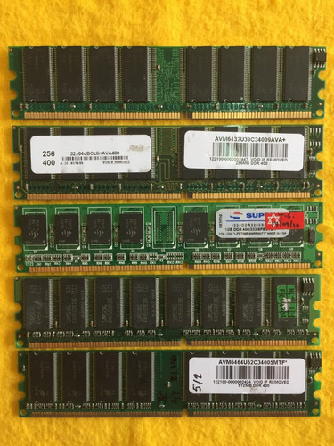 Memorias Ram Ddr1 1gb - 512 - 256