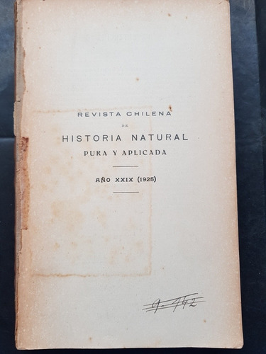 Chile Historia Natural Antigua Y Foto Antigua. 51n 205