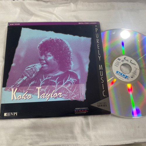 Ld Laserdisc - Koko Taylor - Purely Music