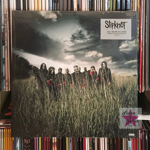 Vinilo Slipknot All Hope Is Gone 2 Lp (orange Vinyl) Import.