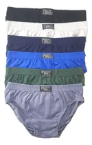 Comprar Calzoncillo De Hombre Pack X12 Slips Algodon 1ra Calidad.
