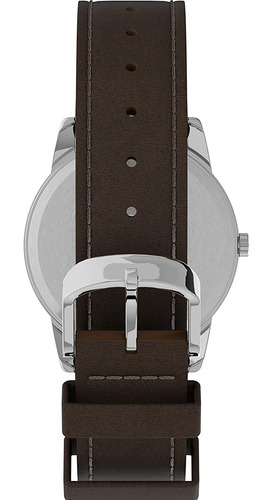 Reloj Timex Easy Reader Day-date Con Correa De Piel
