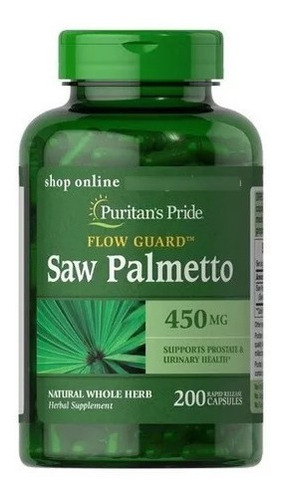 Saw Palmetto 450 Mg-200 Cápsulas Americano