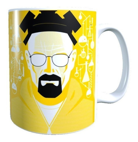 Taza Breaking Bad Walter White Ciencia Diseño 1