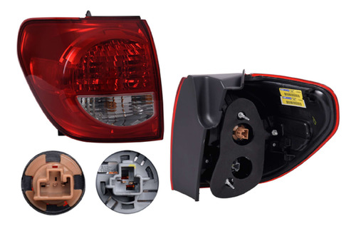 Par Calaveras Toyota Sequoia Ext 2008 2009 2010 2011 Depo