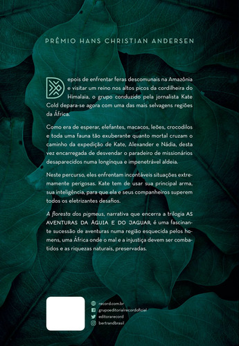 A floresta dos pigmeus (Vol. 3 As aventuras da águia e do jaguar), de Allende, Isabel. As aventuras da águia e do jaguar (3), vol. 3. Editorial Editora Bertrand Brasil Ltda., capa mole em português, 2022