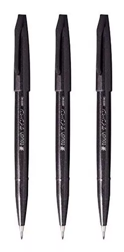 Pentel Color Brush GFLBP101 Pen Black