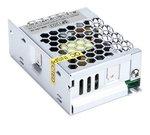 Imagen 2 de 10 de Fuente Switching 12v 3a Regulada Metalica Tira Led Cctv 35w