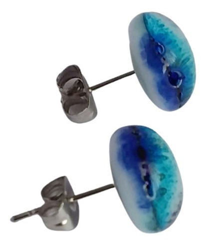 Imagen 3 de 5 de Arete Broquel Soda Mare