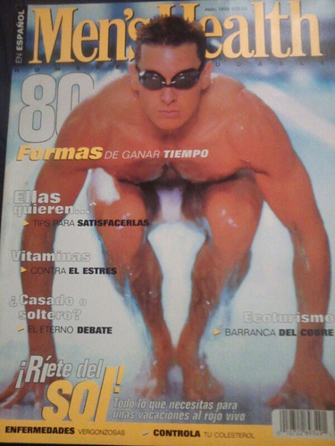 Men's Health. Revista. Abril 1998.