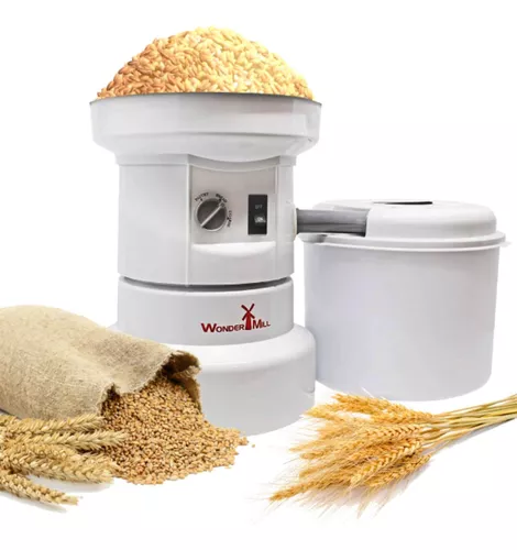 VEVOR-molinillo de grano eléctrico, molino de cereales, harina de trigo y  maíz, húmedo y seco