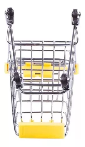 Mini carrito de compras Supermercado de juguete Réplica de