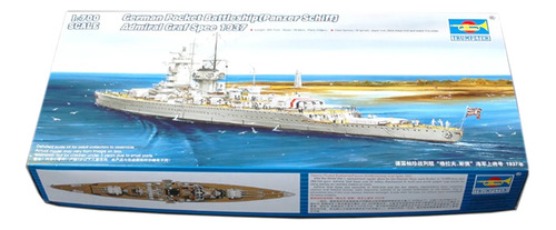 German Pocket Admiral Graf Spee 1937 1/700 Trumpeter 5773